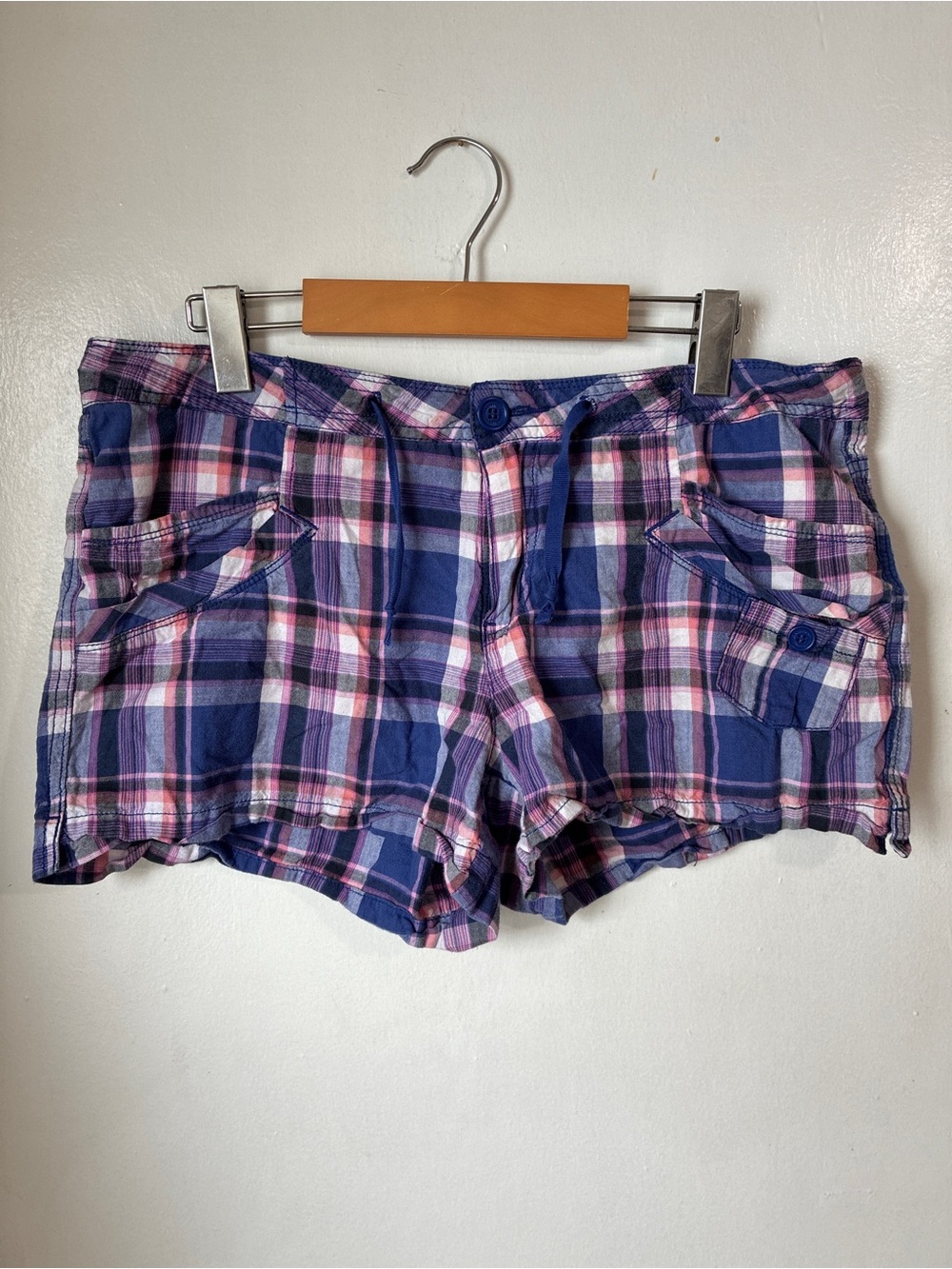 Y2K Plaid Hot Short Shorts 13